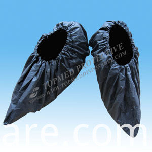 Disposable PP+CPE Shoe Cover for Women Used in Medical and Healthcare